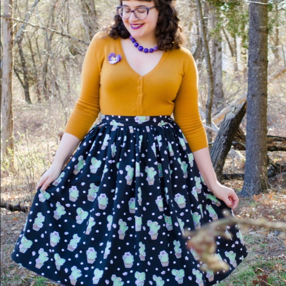 Hell bunny skirt cactus